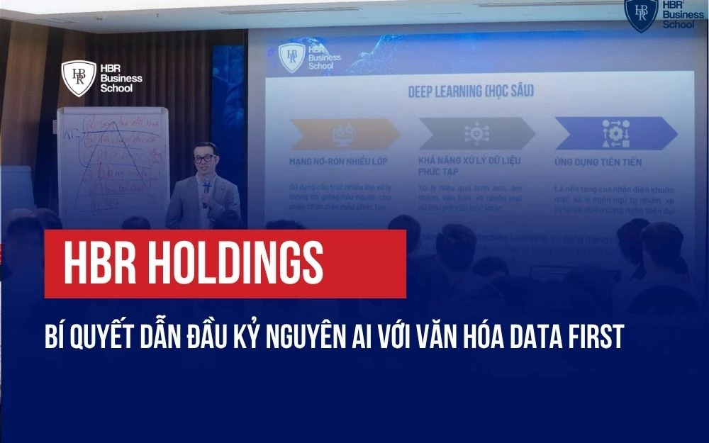 HBR HOLDINGS: BÍ QUYẾT DẪN ĐẦU KỶ NGUYÊN AI VỚI VĂN HÓA DATA FIRST