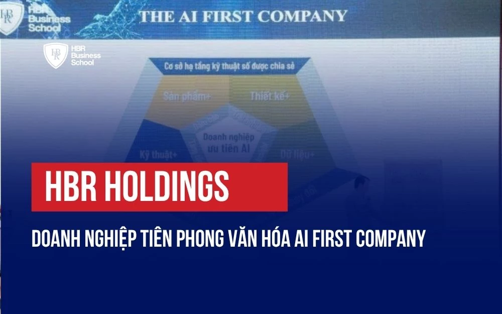 HBR HOLDINGS: DOANH NGHIỆP TIÊN PHONG VĂN HÓA AI FIRST COMPANY