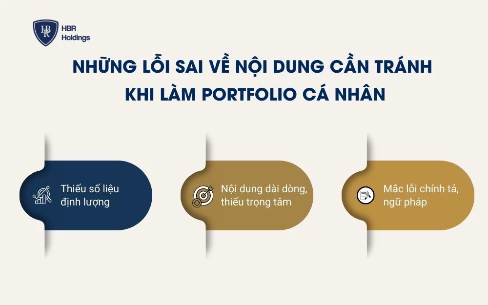 Một số lỗi sai về nội dung hay mắc phải