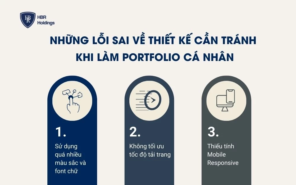 Cần tránh những lỗi sai về thiết kế để chuyên nghiệp