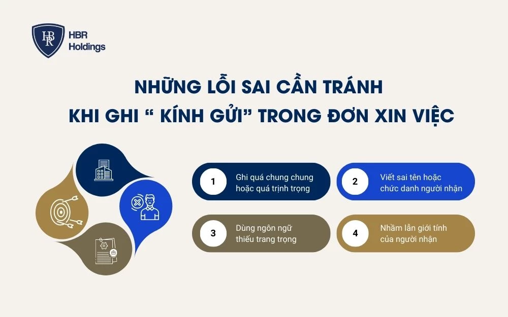 Tránh một số sai lầm phổ biến này để đơn xin việc của bạn chuyên nghiệp hơn