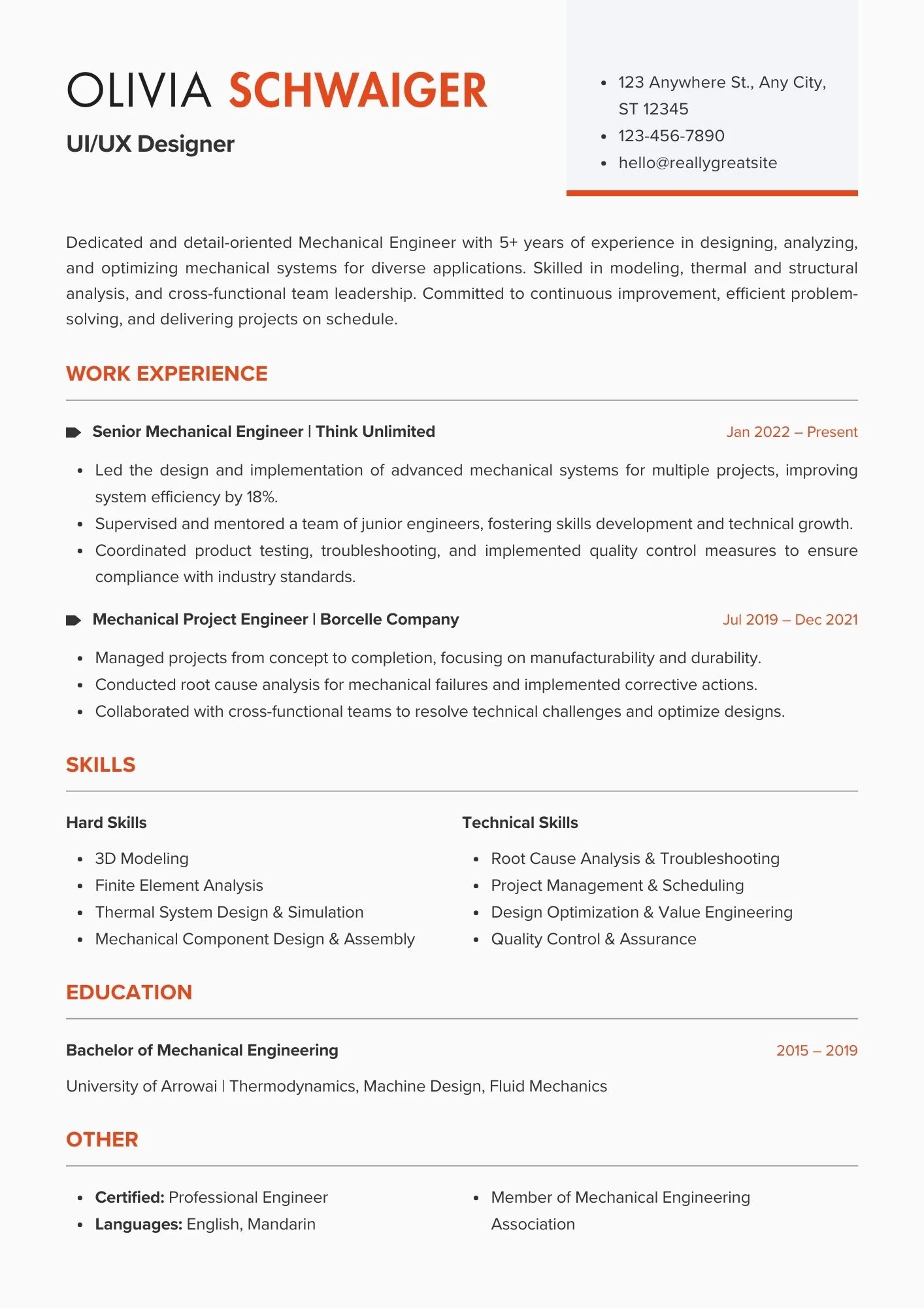 CV IT nhấn mạnh kỹ năng chuyên môn