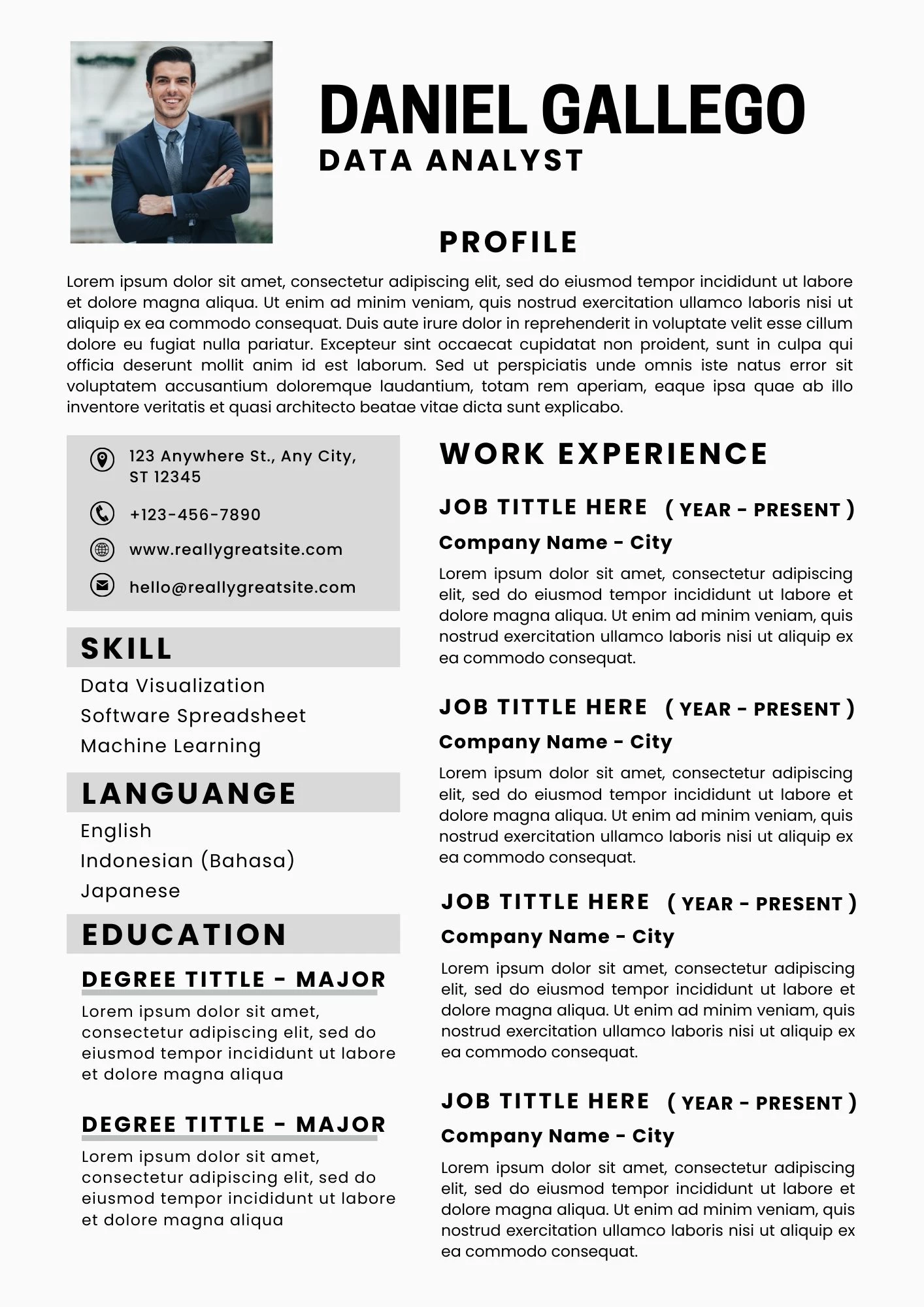 Thiết kế CV IT tối ưu khả năng đọc nhanh