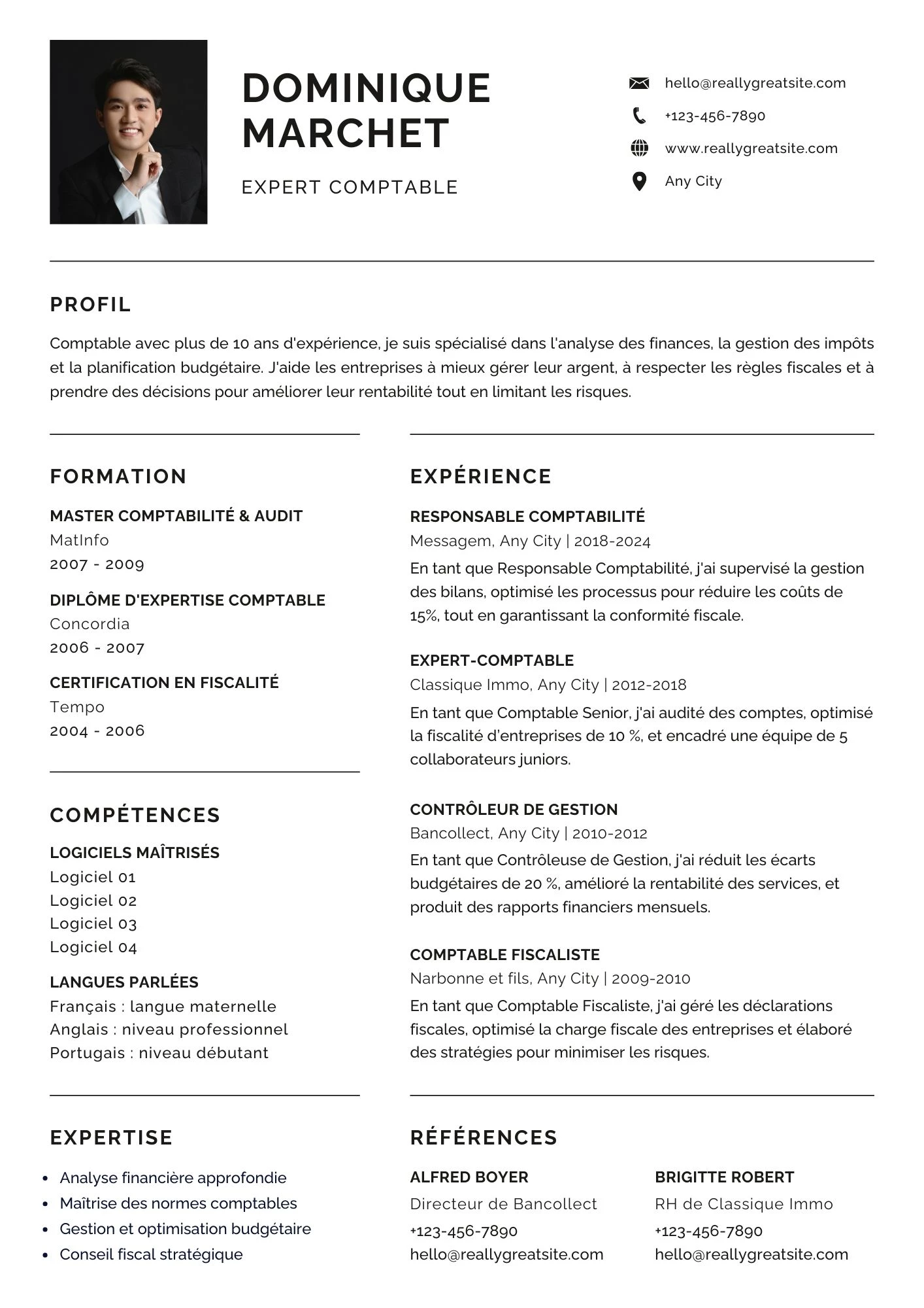 CV phản ánh định hướng nghề nghiệp rõ ràng