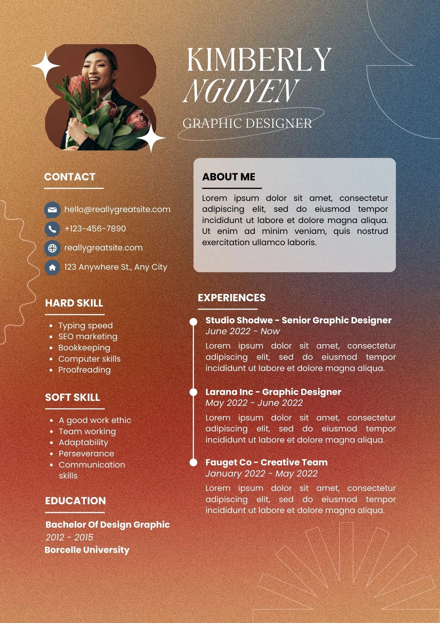 Mẫu CV giúp tăng tính chuyên nghiệp khi ứng tuyển