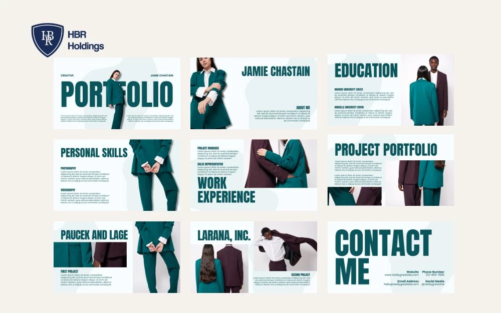 Mẫu Portfolio dành cho khối ngành Kỹ thuật & Công nghệ