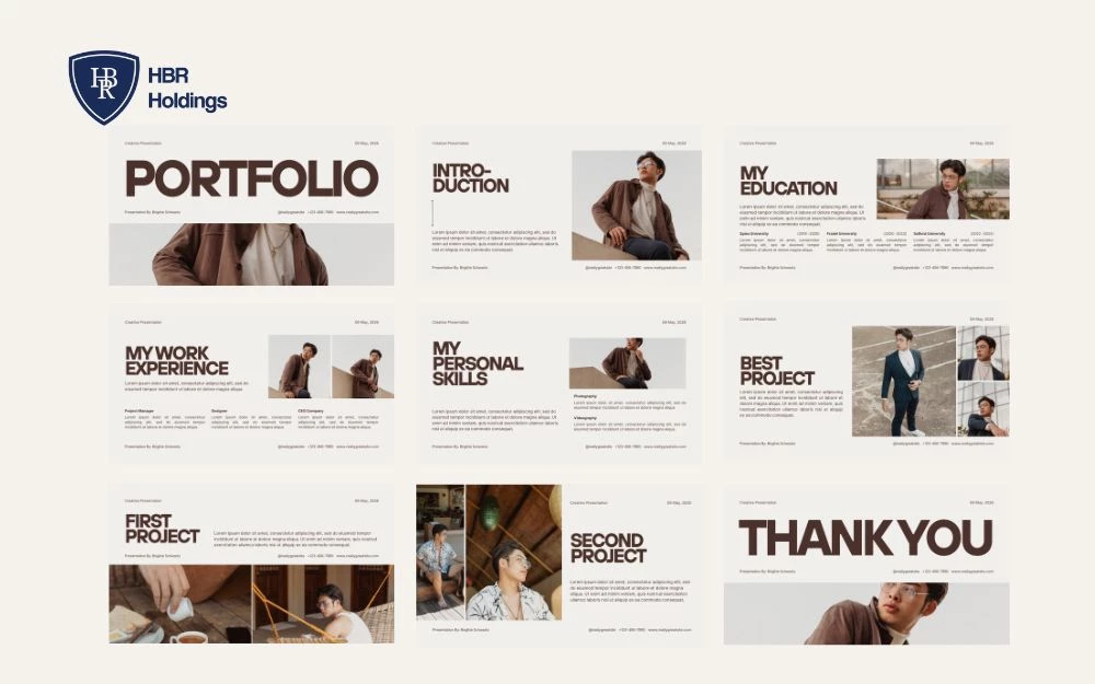 Mẫu Portfolio dành cho ngành Content Writer/Copywriter