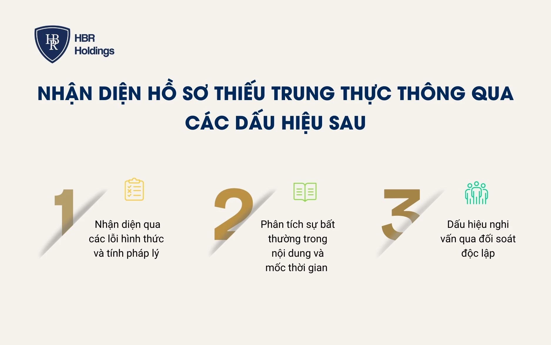 Nhận diện hồ sơ thiếu trung thực thông qua các dấu hiệu trên