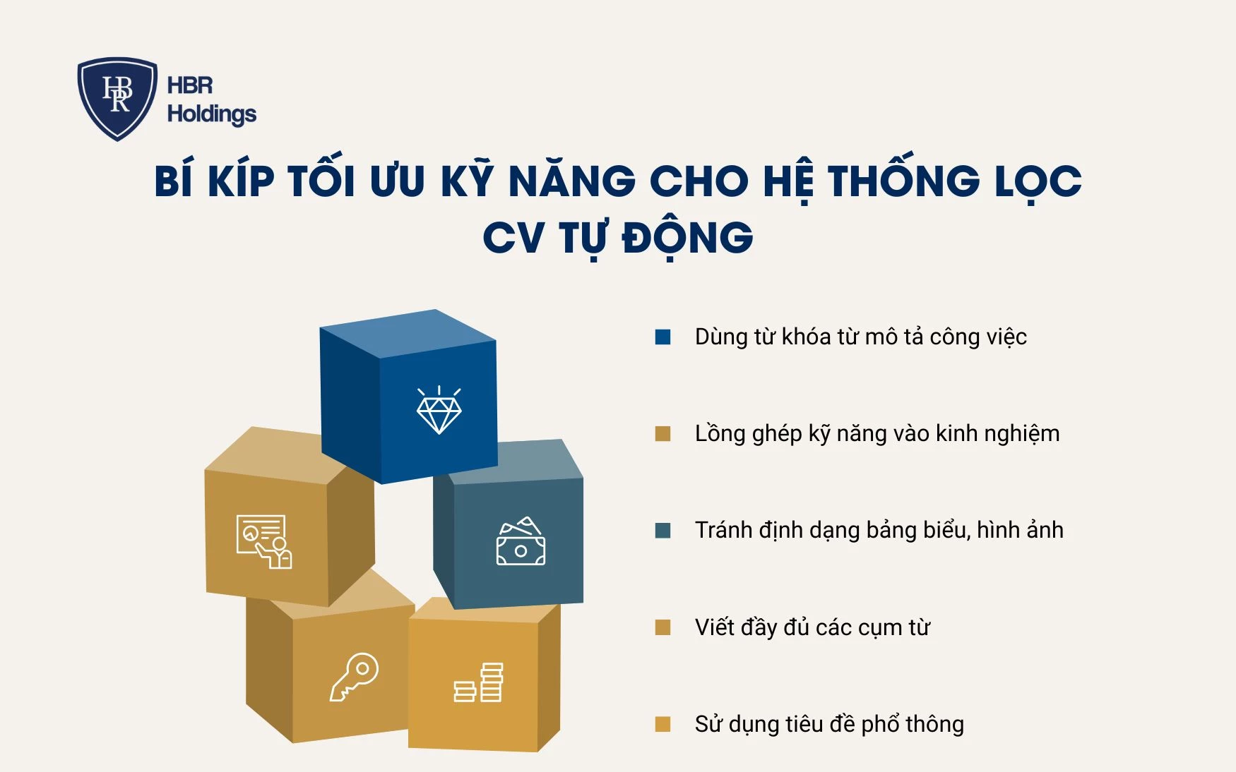 Bí kíp tối ưu kỹ năng cho hệ thống lọc CV tự động