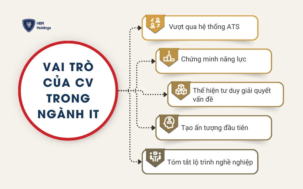 Vai trò của CV trong ngành IT