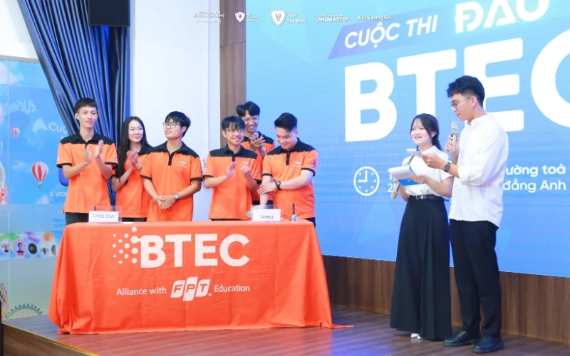 HBR Holdings đồng hành cùng Đấu trường BTEC thắp lửa tri thức và bản lĩnh cho sinh viên trẻ.
