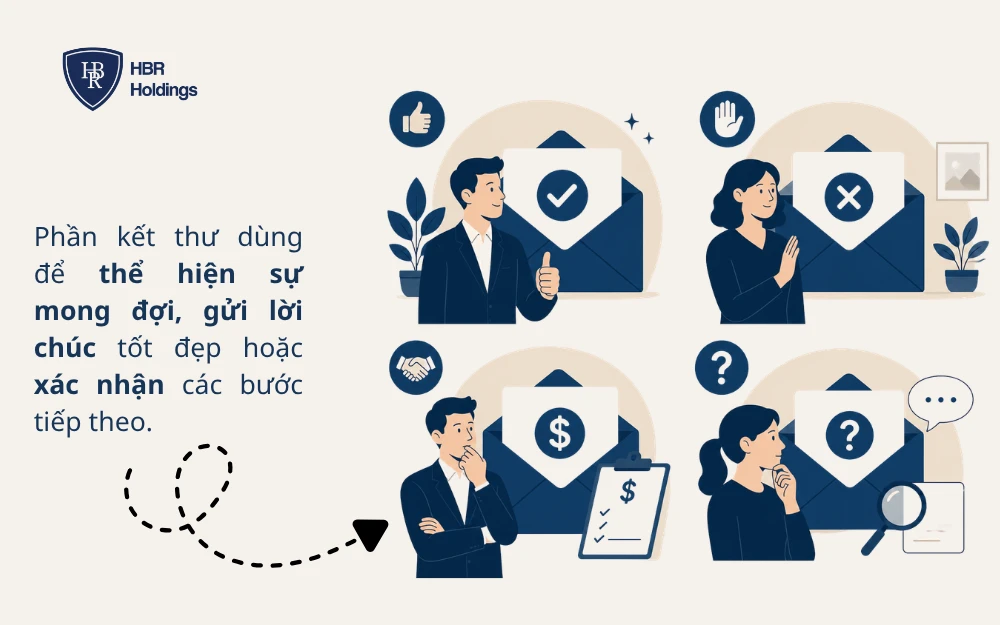 Kết thư trả lời thư mời nhận việc bằng tiếng Anh