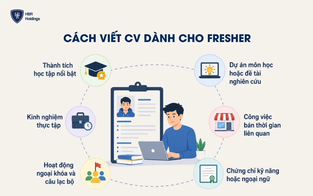 Cách viết CV nhân viên văn phòng dành cho fresher