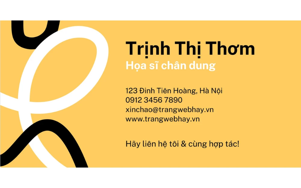 Mẫu chữ ký email cá nhân chuyên nghiệp