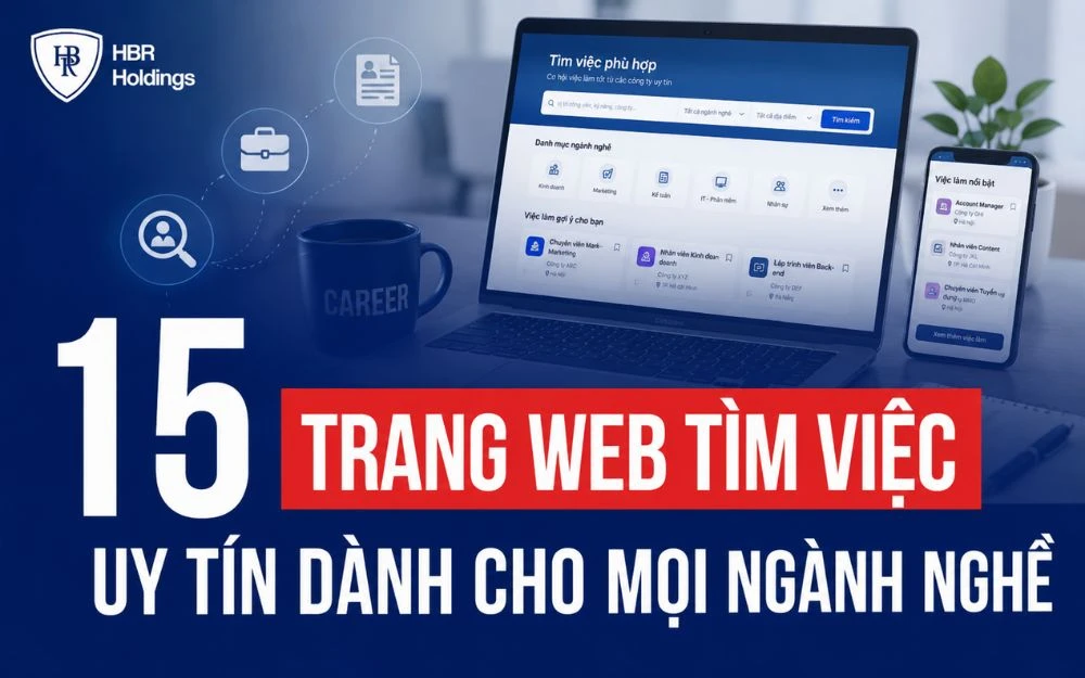15 TRANG WEB TÌM VIỆC UY TÍN DÀNH CHO MỌI NGÀNH NGHỀ
